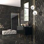 Плитка  Almera Ceramica Rome Black Rect. 40х120