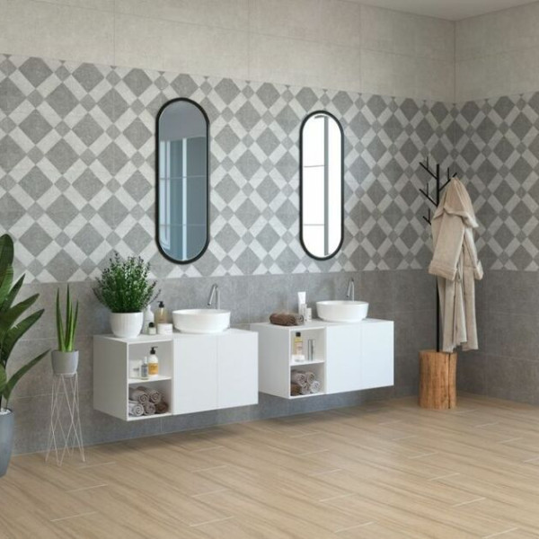 Almera Ceramica Avenua Decor Mix Grey 33x100