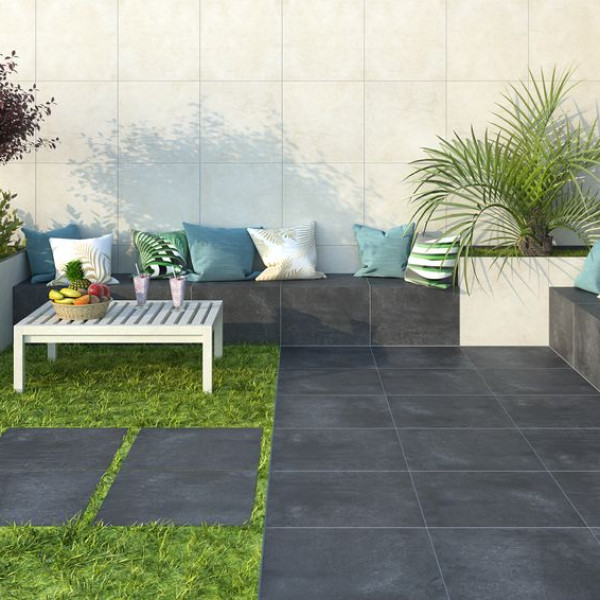 Almera Ceramica Cement Dark K0606595TA 60x60