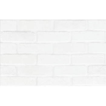 Cersanit White Bricks Structure 25X40