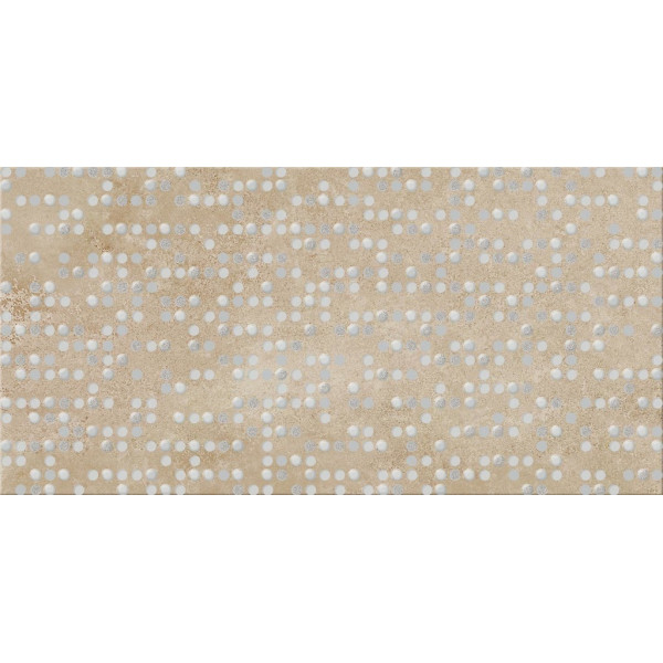 Cersanit Normandie Beige Inserto Dots 29,8x59,8