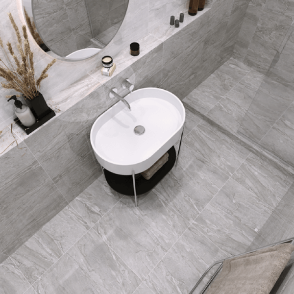 Golden Tile Marmo Milano серый 30x60