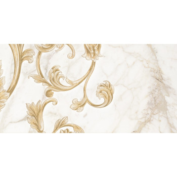 Golden Tile Saint Laurent Decor №4 белый 30x60