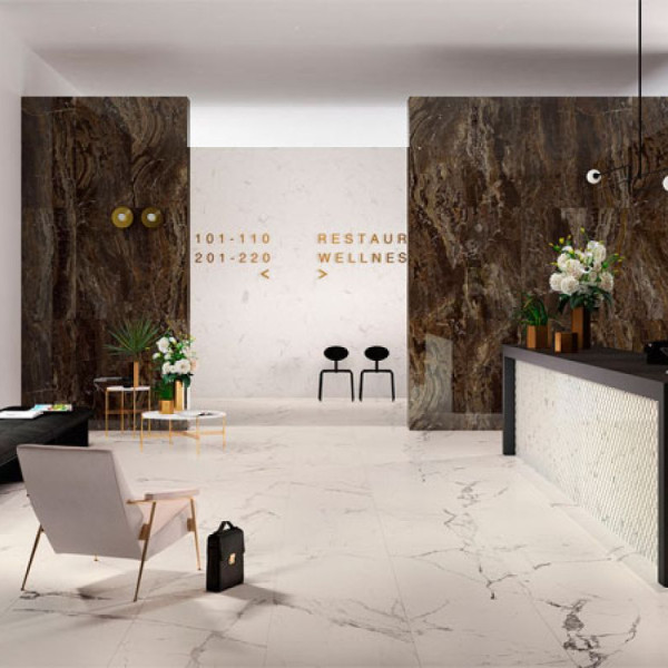 Marazzi Allmarble Gold White Lux 60x60