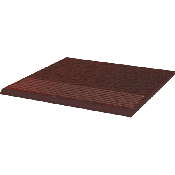 Paradyz Cloud Brown Duro Stopnica Prosta 30x30