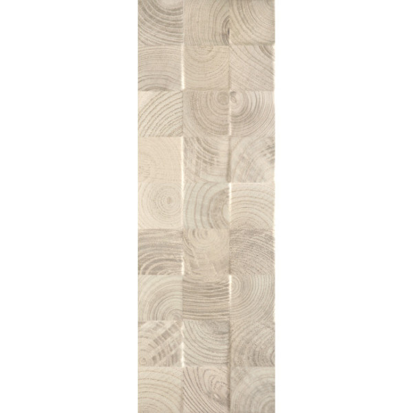 Paradyz Daikiri Wood Beige Struktura Kostki Sciana 25 x 75