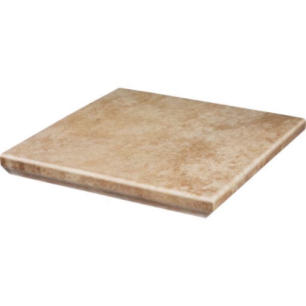 Paradyz Ilario Beige Stopnica Kapinosem Narozna 33x33