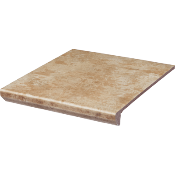 Paradyz Ilario Beige Stopnica Kapinosem Prosta 30x33