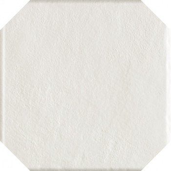 Paradyz Modern Bianco Gres Struktura Octagon 19,8 х 19,8