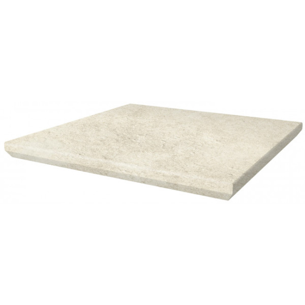 Paradyz Scandiano Beige Stopnica Kapinosem Narozna 33x33