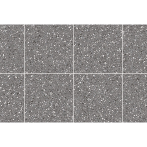 Stevol Terrazzo matt тёмно-серый 60х60