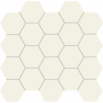 Tubadzin All in white Mozaika White 28,2 x 30,6