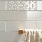 Tubadzin Blanca Bar White D 23,7 x 7,8