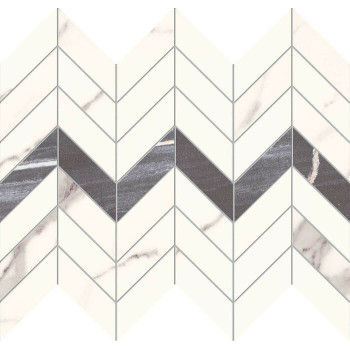 Tubadzin Bonella White Mozaik 29,8 x 24,6