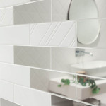 Tubadzin Colori plytka scienna bar white 23,7x7,8