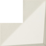 Tubadzin Coma white STR 20x20