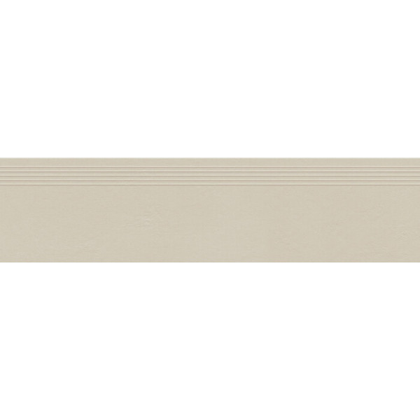 Tubadzin Industrio Stopnica Podlogowa Cream Mat 119,8x29,8