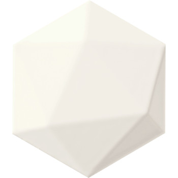 Tubadzin Origami white hex 11x12,5