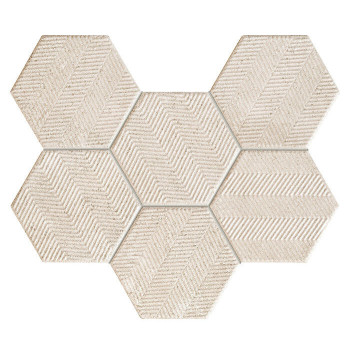 Tubadzin Sfumato Mozaika Scienny Hex 28,9x22,1