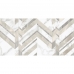 Плитка Golden Tile Marmo Bianco шеврон  30x60