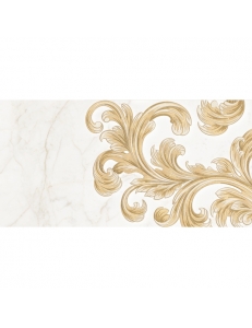 Golden Tile Saint Laurent Decor №1 белый 30x60