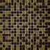 Grand Kerama Мозаика 1078 микс шоколад - золото рифленое золото 30х30