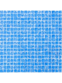 Grand Kerama Мозаика 446 моно голубой колотый 30х30