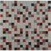 Grand Kerama Мозаика 458 микс белый-красный-черный-платина 30х30
