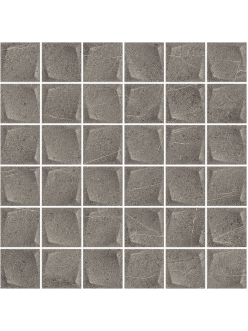 Плитка Paradyz Minimal Stone Grafit Mozaika Prasowana K.4,8x4,8 29,8 x 29,8