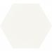 Плитка Paradyz Shiny Lines Bianco Heksagon Gres Szkl. Mat. 19,8х17,1