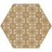Плитка Paradyz Shiny Lines Gold Heksagon Inserto E 19,8 x17,1