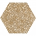 Плитка Paradyz Shiny Lines Gold Heksagon Inserto F 19,8 x17,1