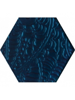 Плитка Paradyz Urban Colours Blue Inserto Szklane Heksagon 19,8 x17,1