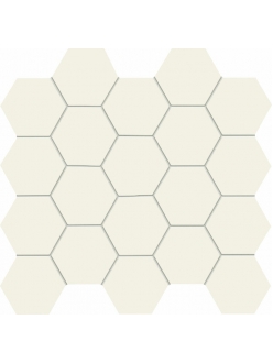 Плитка Tubadzin All in white Mozaika White 28,2 x 30,6