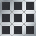Плитка Tubadzin Mozaika Lucid square black 29,8x29,8