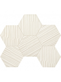Плитка Tubadzin Mozaika Mareda white 28,9x22,1