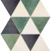 Плитка Tubadzin Margot green Mozaika 32,8x25,8